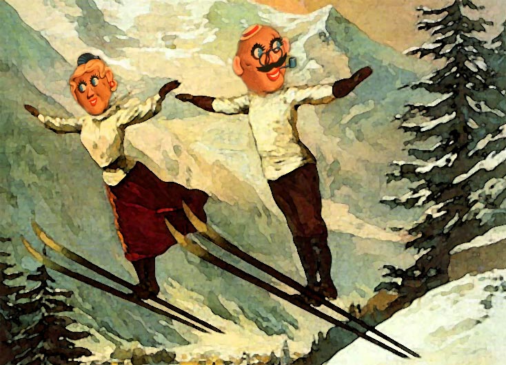 Spud Head Skiers Celebrate